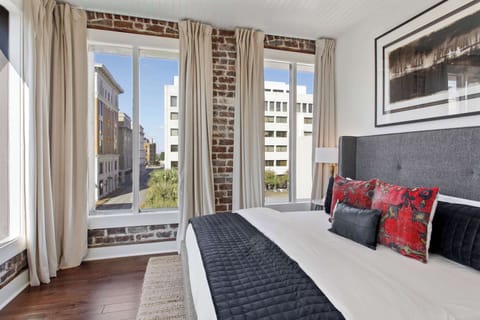 Bedroom 2 | King Bed | First Floor of Third Floor Unit