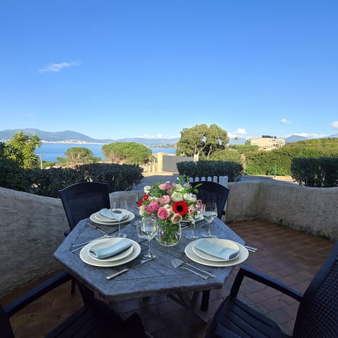 Terrace with sea view