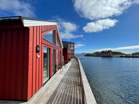 Our cabin seen from the terrace