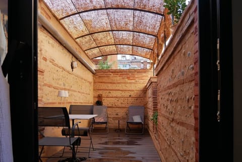 Private Terrace in the Heart of Toulouse's Historic Centre
