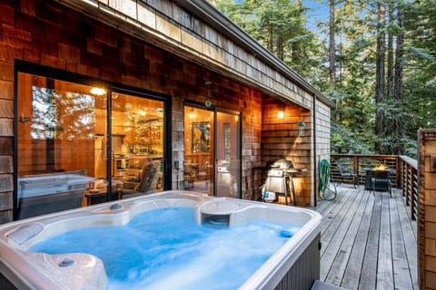 After a day of exploration, soak in the hot tub under a blanket of stars, creating unforgettable memories in serene tranquility.