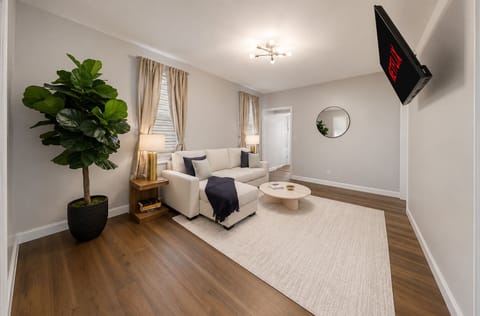 Spacious lounge area ideal for relaxing and movie nights