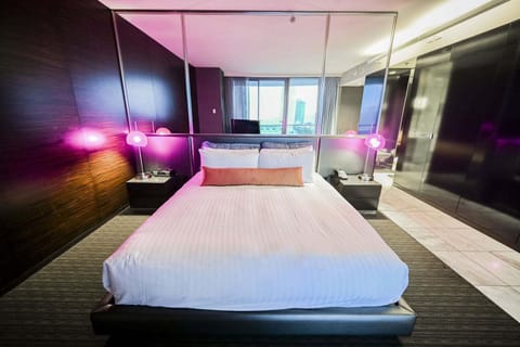Bedroom Area with King-Sized Bed