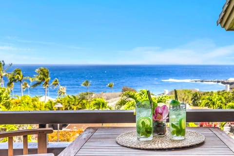 Al fresco dining with ocean views