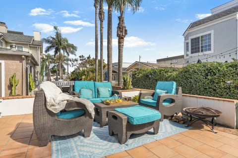 Soak up the sun in the comfortable outdoor lounge chairs.