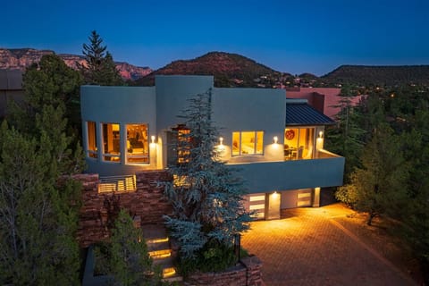 Beautiful Sunset Views of the Red Rocks from multiple seating areas