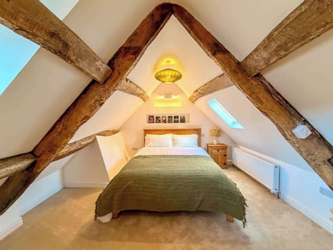 Comfortable King-sized bed 