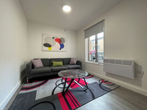 Basic Apartment | Living area | 40-inch LED TV with cable channels