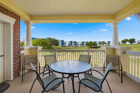 Private covered balcony with peaceful views—perfect for morning coffee or evening drinks