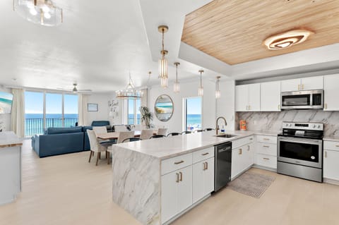 Tidewater 201 - This Spacious, Beachfront Condo was Totally Remodeled and Beautifully Decorated in 2026, comes Fully-Stocked, and has Great Amenities