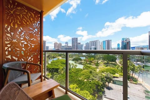 Enjoy the ocean breeze or watch local parades from your stunning lanai