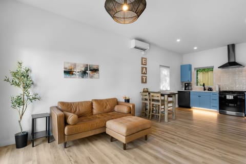 Combined Living, Dining and Kitchen areas