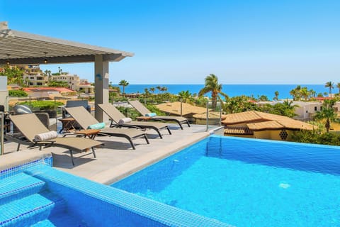 Poolside overlooking an incredible ocean view