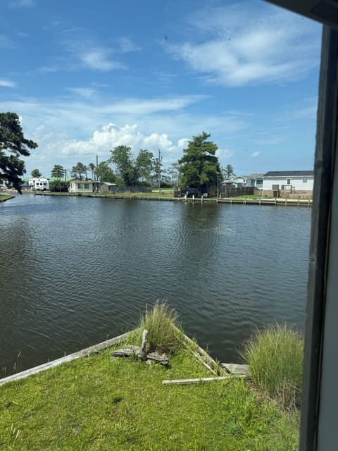 Canal view from front yard