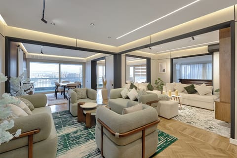 Comfort Apartment, River View | Living area