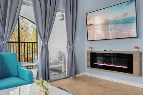 Large Smart TV for entertainment after a long day
