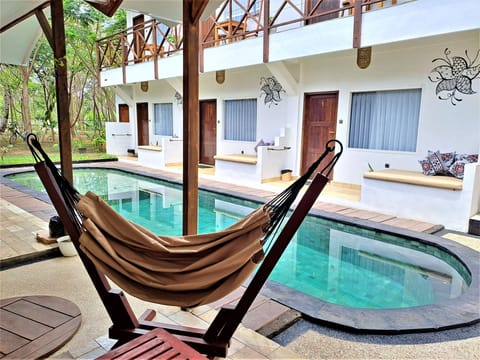 Classic Double Room, Pool View | Balcony view