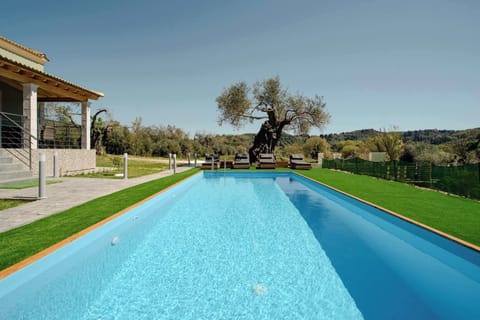 Swim laps with uninterrupted views of the rolling countryside and open sky