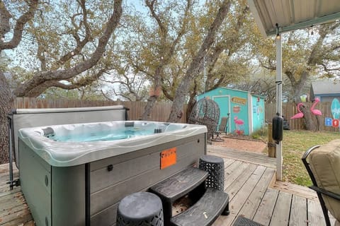 Private Hot Tub. 