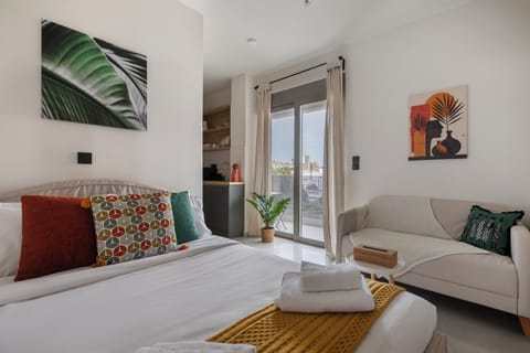 Studio, 1 Double Bed, Kitchenette, City View | View from room