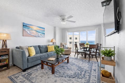 Living room with view of the Ocean