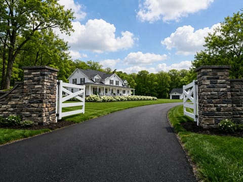 Rendering of the front entry at Yorkview.