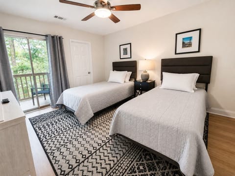 Wake each morning feeling refreshed as soft natural light fills the room and peaceful views welcome another day in Pawleys Island. Step onto the private balcony with a cup of coffee before heading out for a round at True Blue or a relaxing day along the c