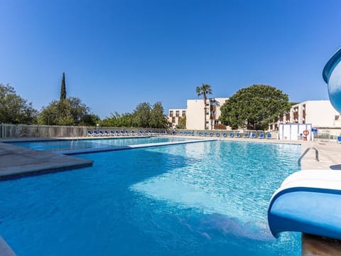 Cool off in the refreshing pool.