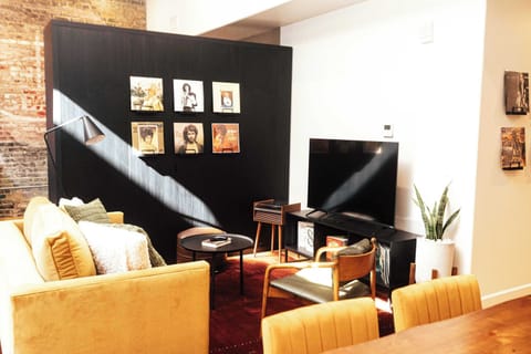 Enjoy a light filled loft designed for your comfort.