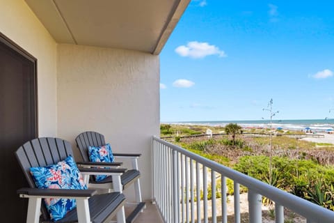 Stunning ocean views from the private balcony
