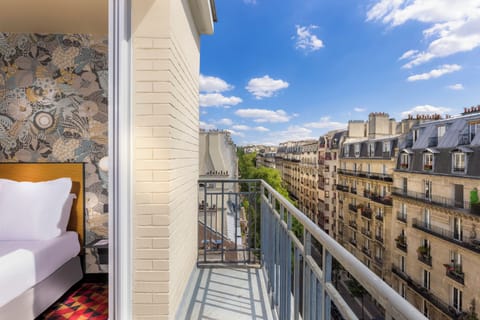 Comfort Double Room (Paris) | Desk, blackout drapes, iron/ironing board, free WiFi