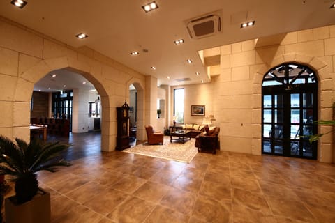 Interior entrance