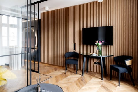 Premium Apartment, City View | Living area | 1-inch flat-screen TV with digital channels