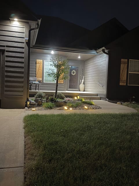 Great lighting at night
