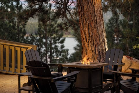 Patio with Fire Pit - Patio with Fire Pit, Dining Area, and comfy seating