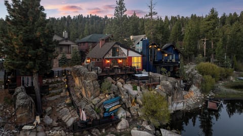 View of home from Lake - View of home from Lake. Two decks with stunning lake views