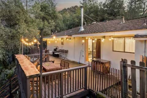 First patio with beautiful views of nature