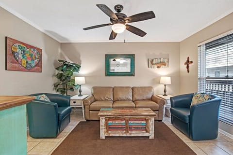 Living Room w/ sofa sleeper