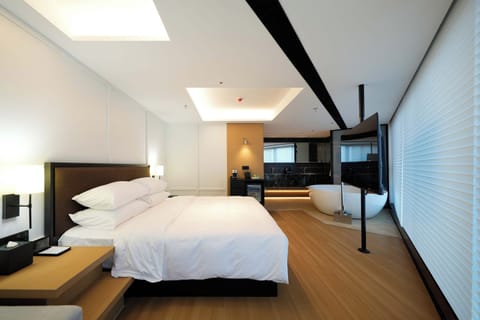 Senior Double Room, City View | Premium bedding, individually decorated, individually furnished, desk