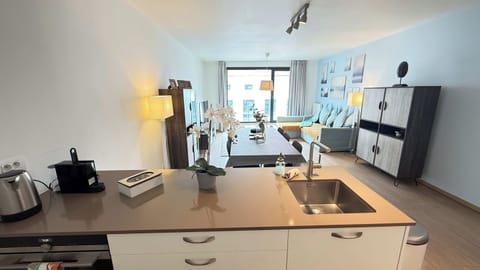 Apartment | Private kitchen | Cleaning supplies