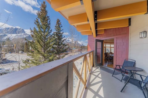 180 degree mountain views from the large patio