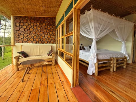 Double or Twin Room, Garden View | Desk, laptop workspace, free WiFi