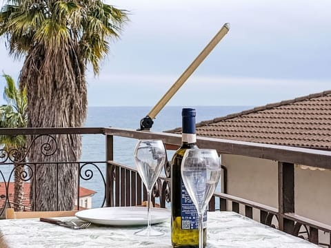 Apartment, Resort, Chair, Shade, Balcony, Kitchen & Dining Room Table, Restaurant, Eco Hotel, Hotel