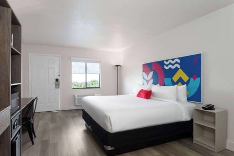 Wake up refreshed with sunshine and calming, minimalist design.
