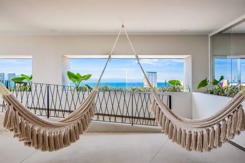 Condo, 1 King Bed with Sofa bed, Balcony, Pool View (DUVA, Unit 105) | Interior