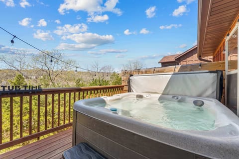 Soak in your own private hot tub!