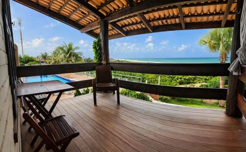 Deluxe Double Room, Lanai, Sea View | Desk, iron/ironing board, free WiFi