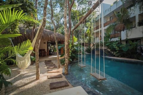 Our common outdoor pool.