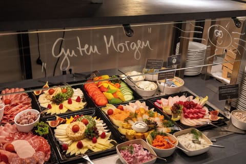 Daily buffet breakfast for a fee