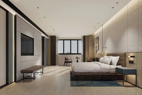 Superior Room, 2 Double Beds, City View